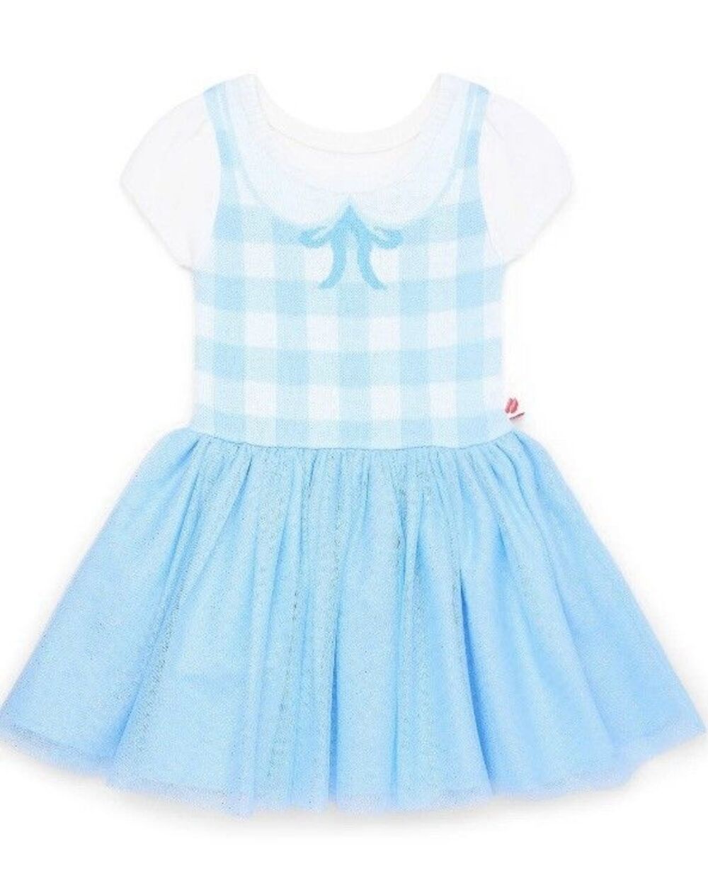 The Wizard of Oz Toddler Girl Dorothy Cosplay Sweater Dress Size 12M